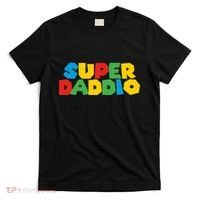 Super Daddio Dad Video Gamer Dad Fathers Day Funny Gift T-Shirt thumb 0