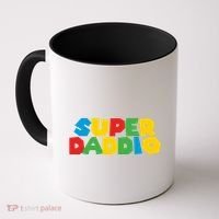 Super Daddio Dad Video Gamer Dad Fathers Day Funny Gift Coffee Mug thumb 0