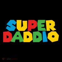 Super Daddio Dad Video Gamer Dad Fathers Day Funny Gift Pajama Set thumb 2