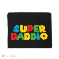 Super Daddio Dad Video Gamer Dad Fathers Day Funny Gift Mousepad thumb 0
