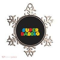 Super Daddio Dad Video Gamer Dad Fathers Day Funny Gift Ornament thumb 0