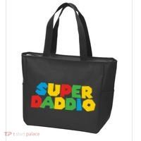 Super Daddio Dad Video Gamer Dad Fathers Day Funny Gift Tote Bag thumb 3