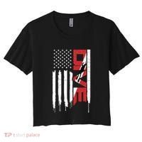 Scuba Diving Dive Women's Crop Top Tee thumb 0