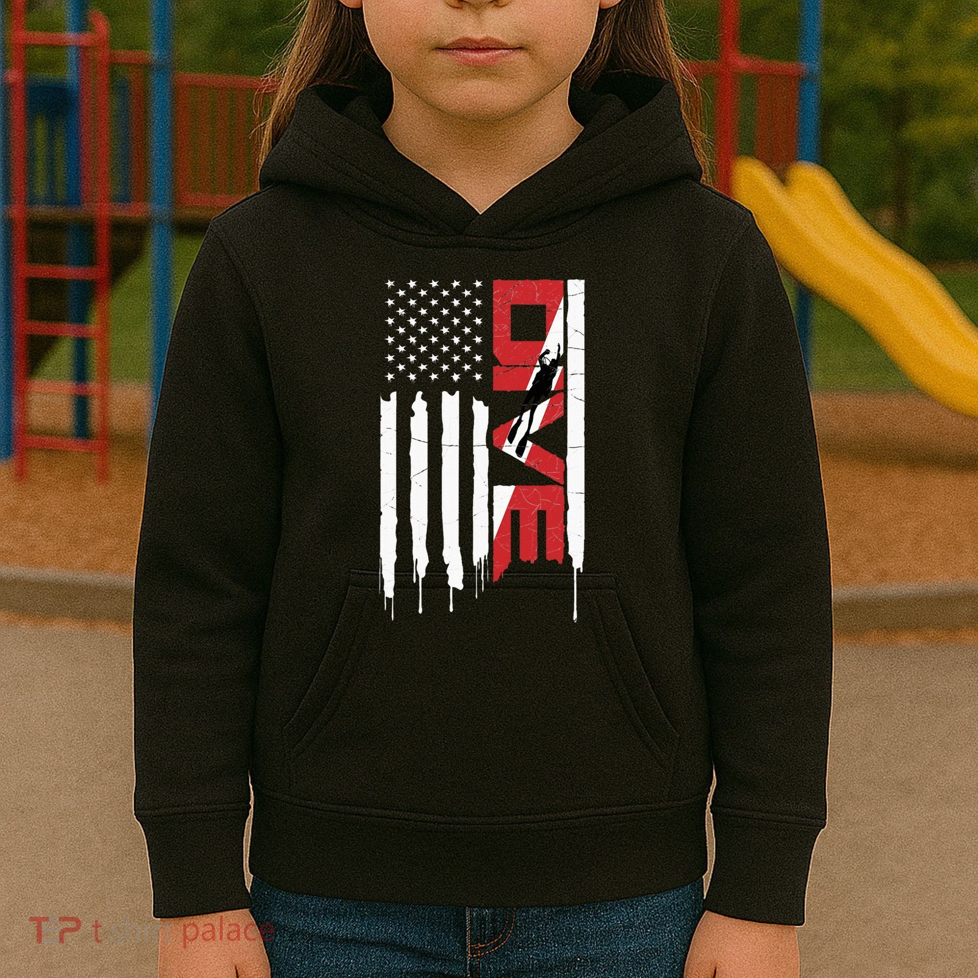 Scuba Diving Dive Kids Hoodie