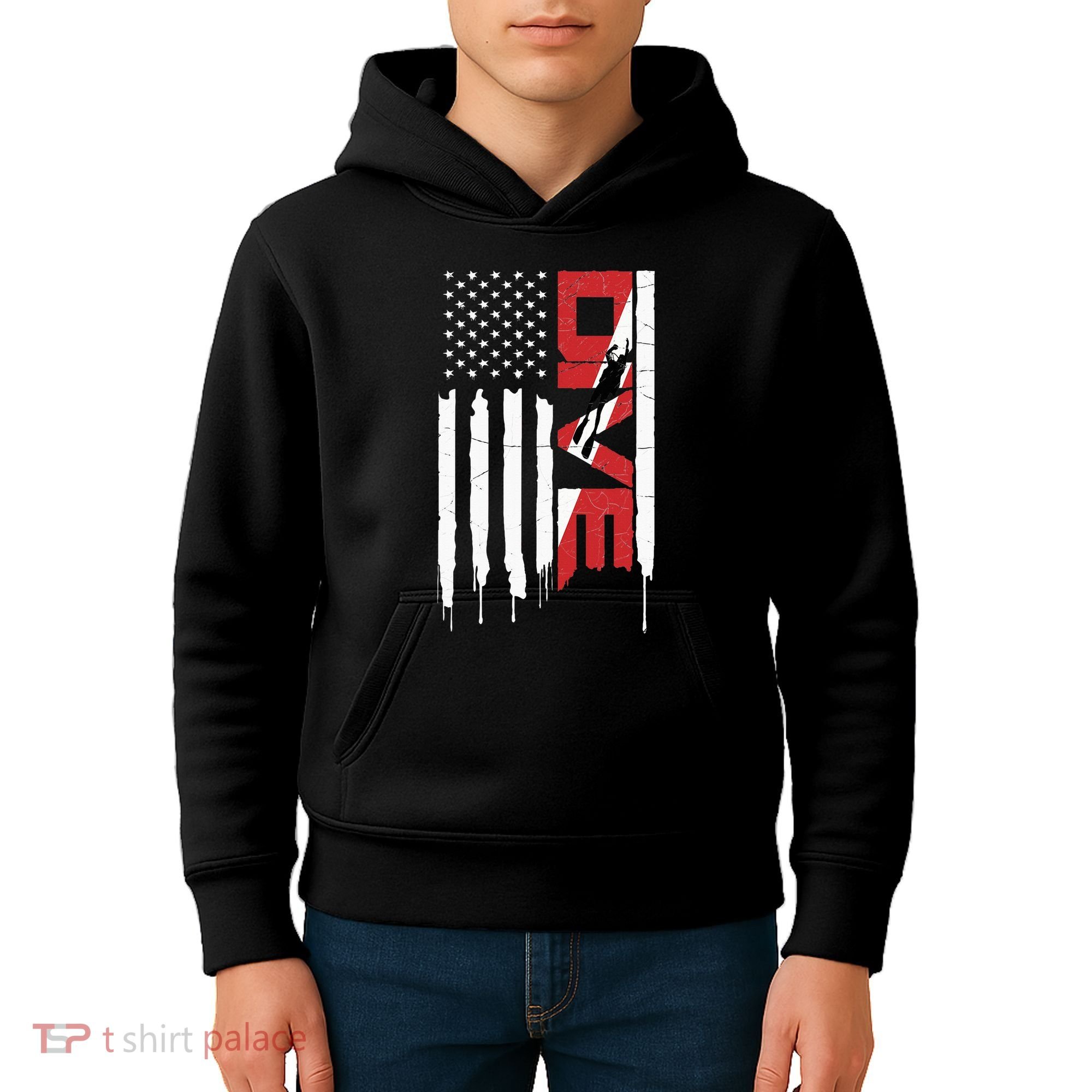 Scuba Diving Dive Kids Hoodie