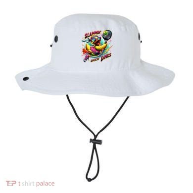 Slammin Duckin Dinks Funny Pickleball Rubber Duck Bucket Hat