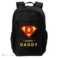 Super Daddy Dad Is My Hero Fathers Day Backpack thumb 0