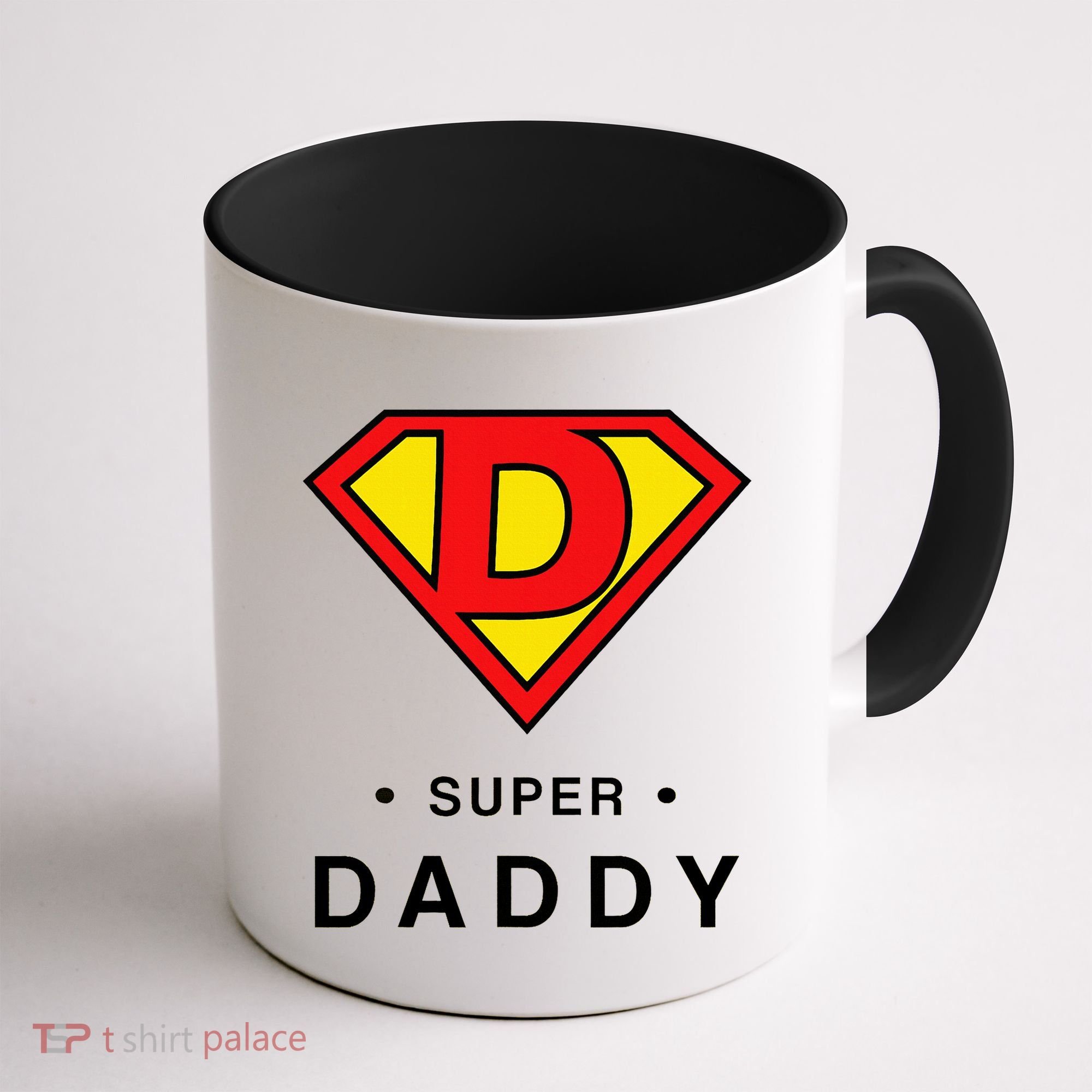 Super Daddy Dad Is My Hero Fathers Day Coffee Mug