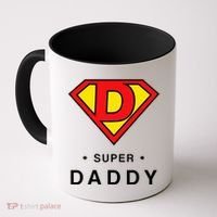 Super Daddy Dad Is My Hero Fathers Day Coffee Mug thumb 0
