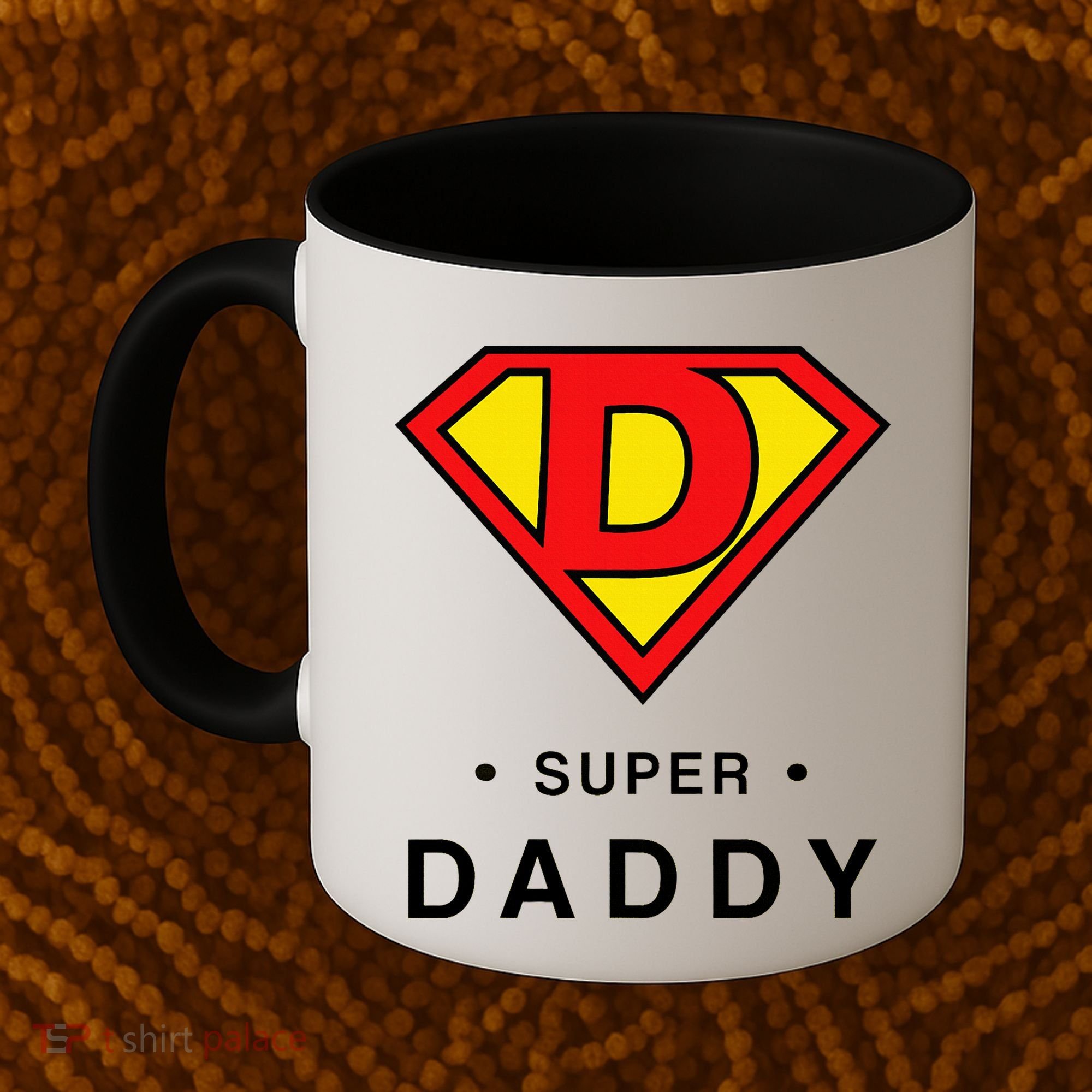 Super Daddy Dad Is My Hero Fathers Day Coffee Mug
