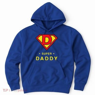 Super Daddy Dad Is My Hero Fathers Day Hoodie
