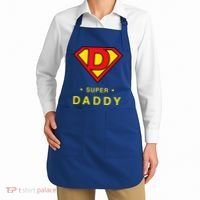 Super Daddy Dad Is My Hero Fathers Day Apron thumb 2