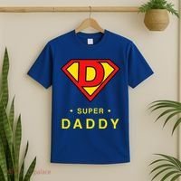 Super Daddy Dad Is My Hero Fathers Day T-Shirt thumb 2