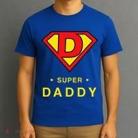 Super Daddy Dad Is My Hero Fathers Day T-Shirt thumb 3