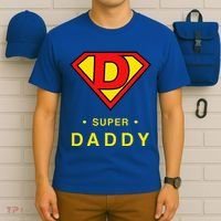 Super Daddy Dad Is My Hero Fathers Day T-Shirt thumb 6