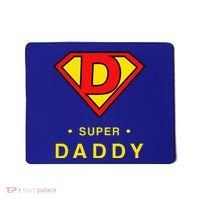 Super Daddy Dad Is My Hero Fathers Day Mousepad thumb 0