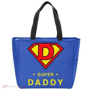Super Daddy Dad Is My Hero Fathers Day Bag