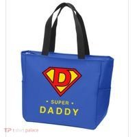 Super Daddy Dad Is My Hero Fathers Day Tote Bag thumb 3
