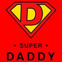 Super Daddy Dad Is My Hero Fathers Day Santa Hat thumb 1