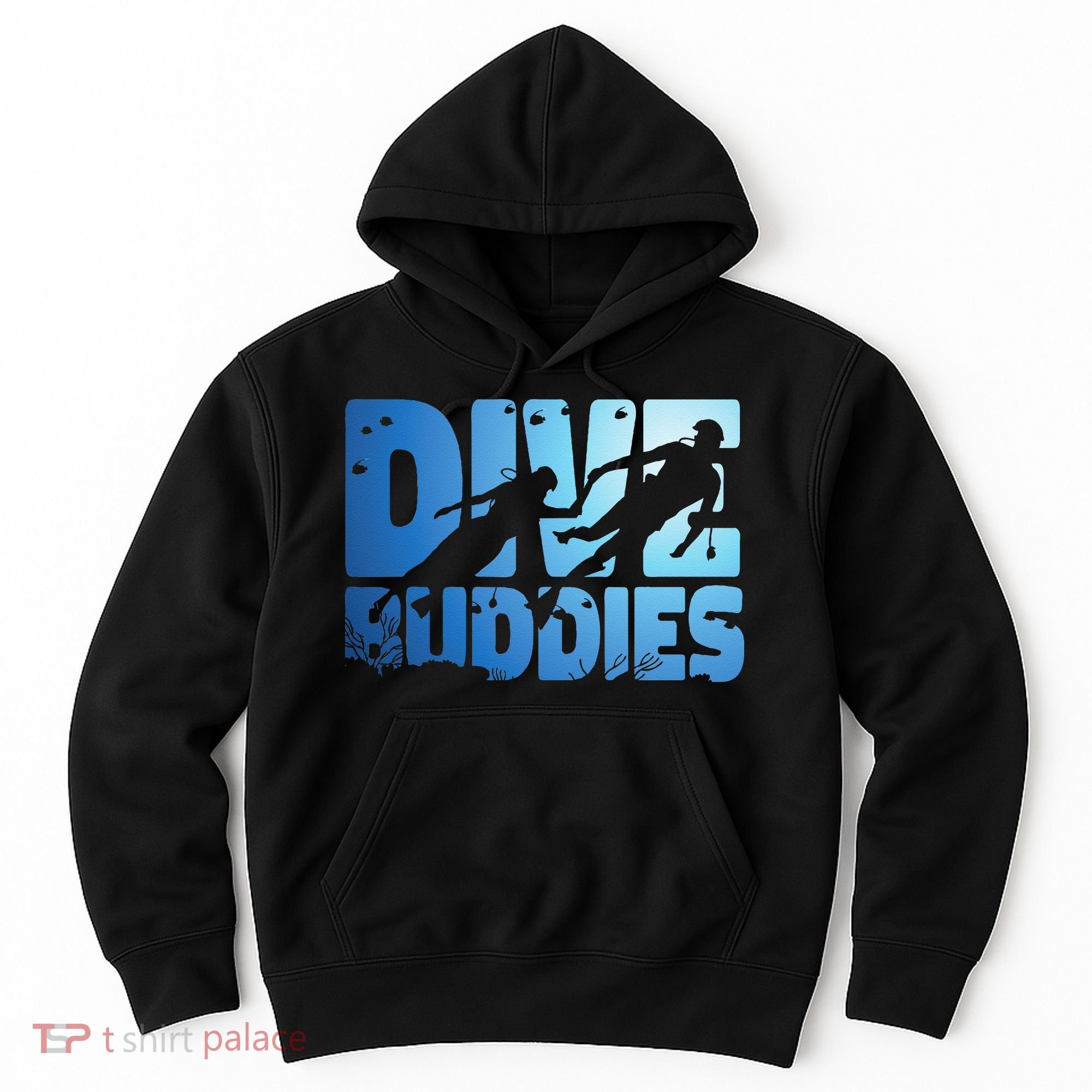 Scuba Diving Diver Dive Buddies Hoodie