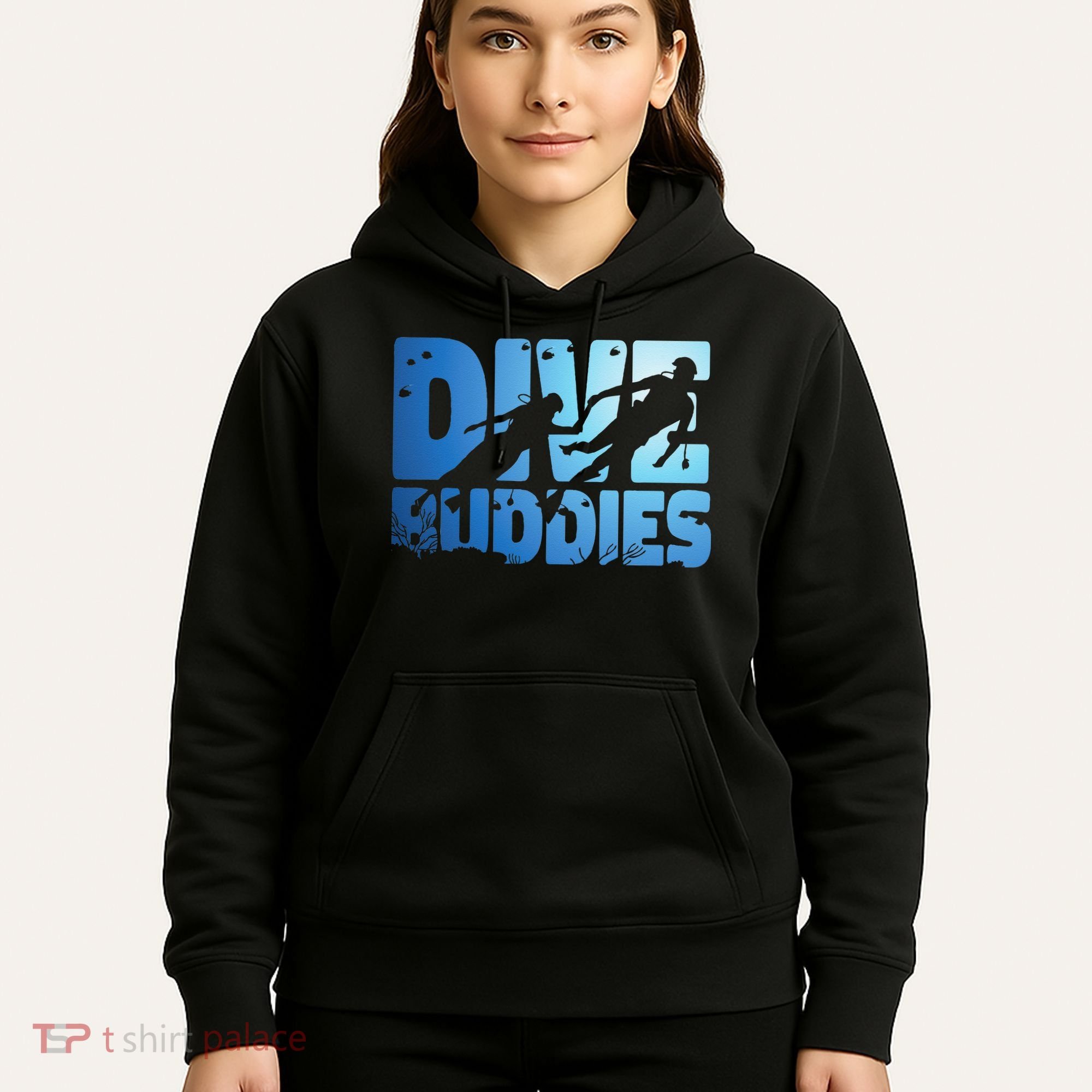 Scuba Diving Diver Dive Buddies Hoodie