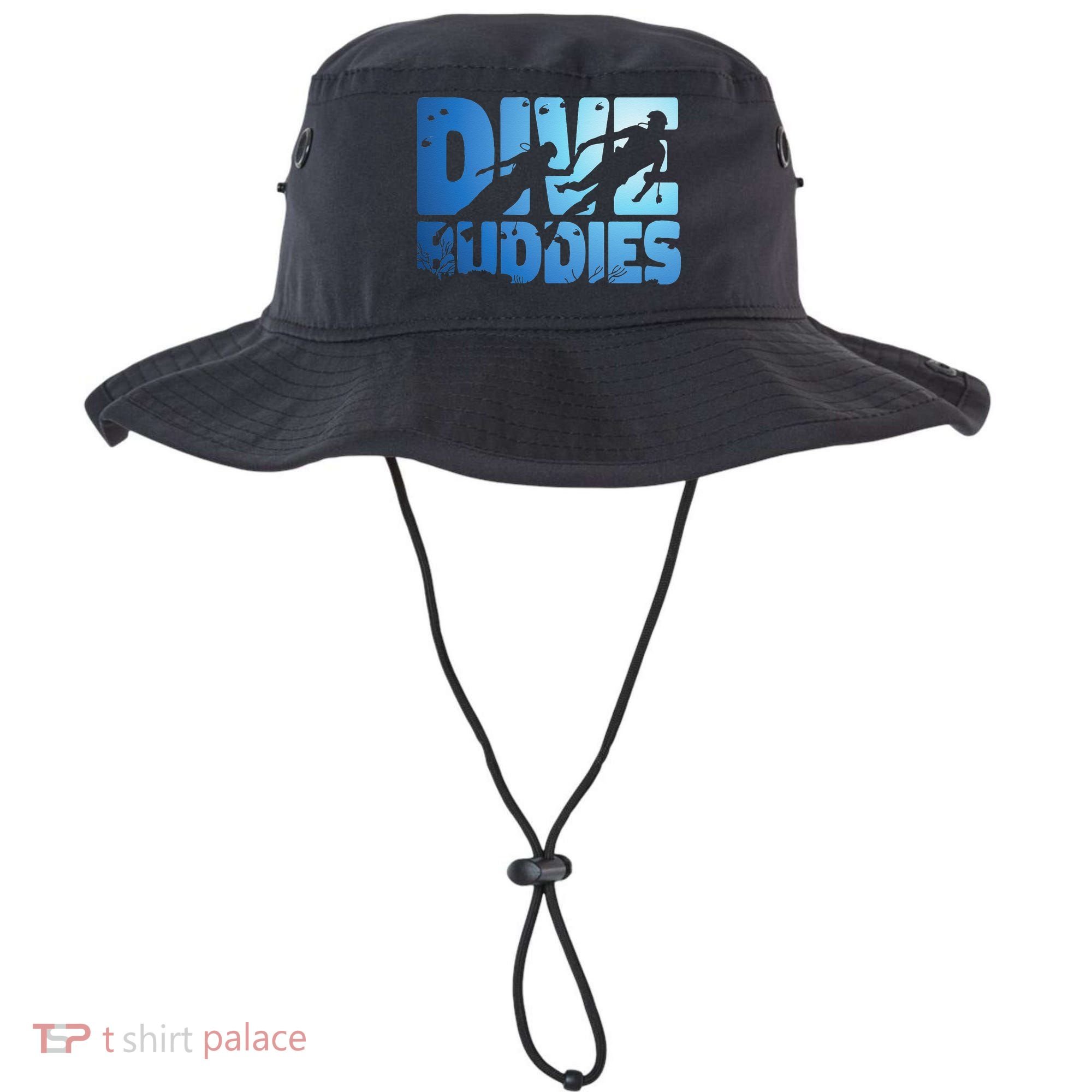 Scuba Diving Diver Dive Buddies Bucket Hat