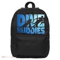 Scuba Diving Diver Dive Buddies 16 in Basic Backpack thumb 0