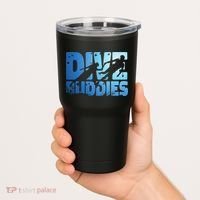 Scuba Diving Diver Dive Buddies Tumbler thumb 2