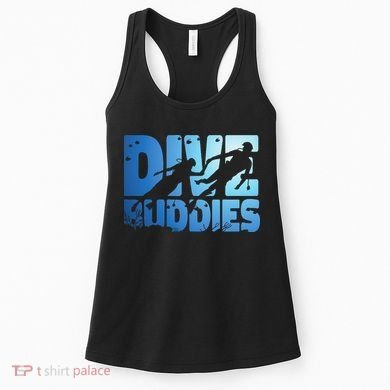 Scuba Diving Diver Dive Buddies Women's Tank Top