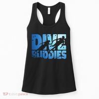 Scuba Diving Diver Dive Buddies Women's Tank Top thumb 0