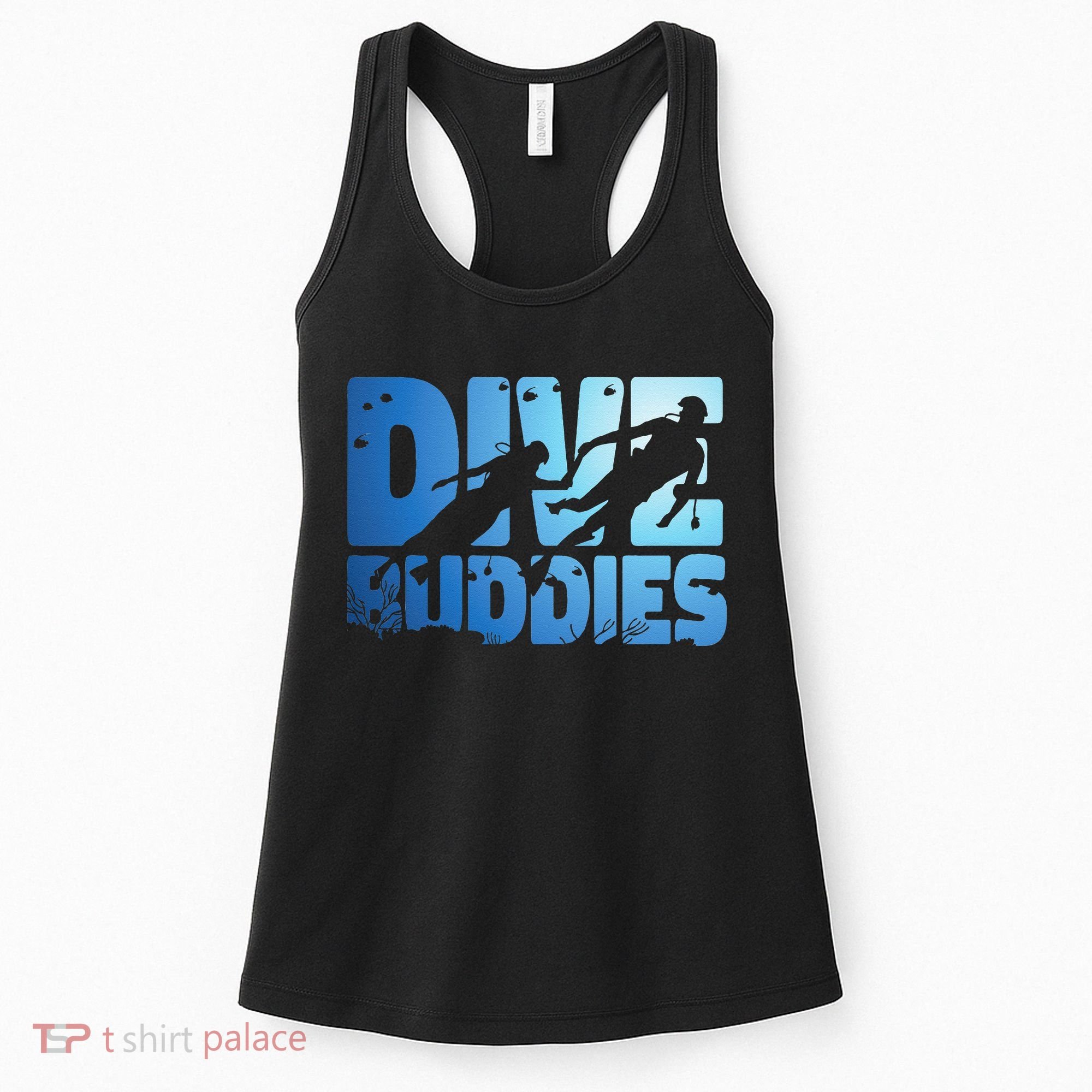 Scuba Diving Diver Dive Buddies Women's Tank Top