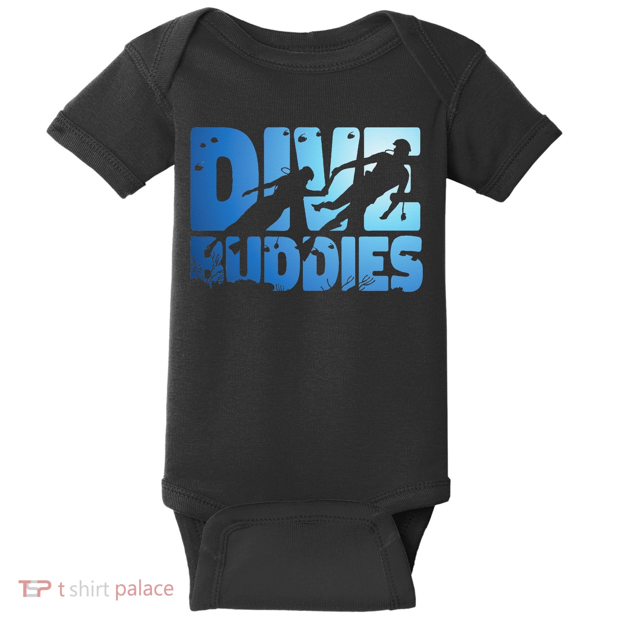 Scuba Diving Diver Dive Buddies Baby Bodysuit