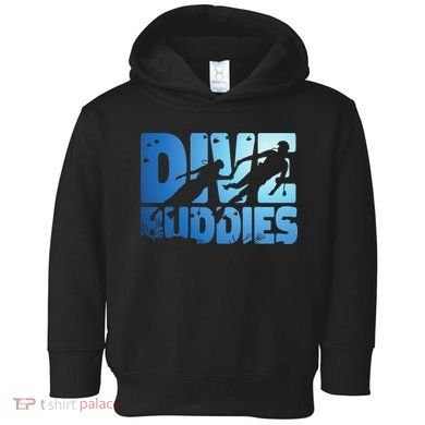 Scuba Diving Diver Dive Buddies Toddler Hoodie