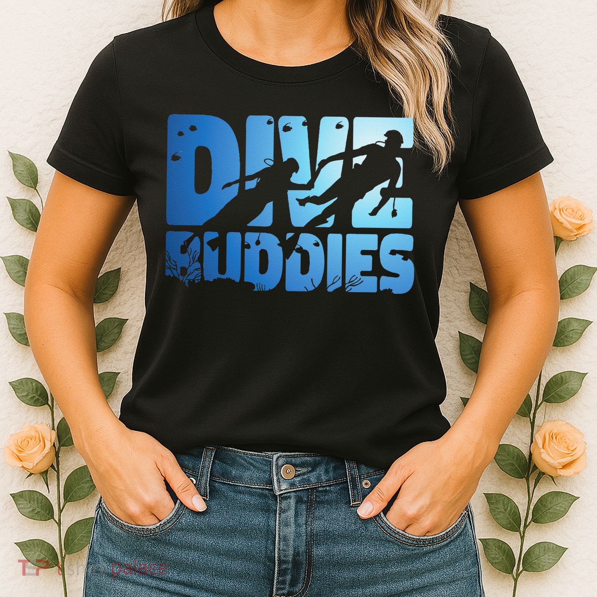 Scuba Diving Diver Dive Buddies Women's T-Shirt
