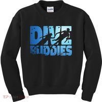 Scuba Diving Diver Dive Buddies Kids Sweatshirt thumb 0
