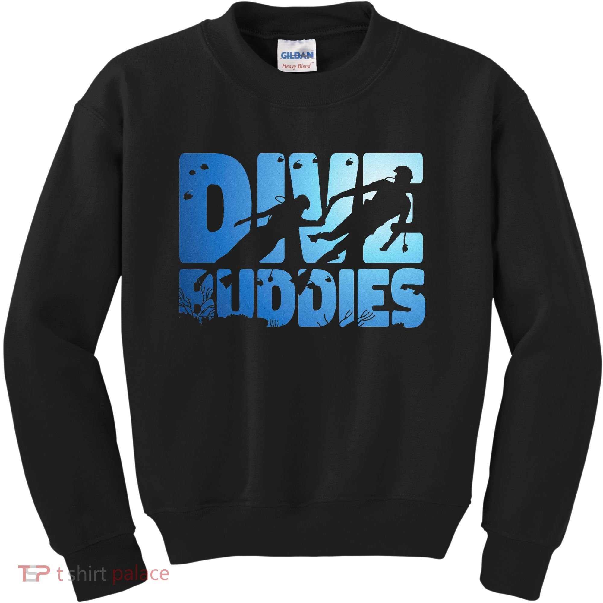 Scuba Diving Diver Dive Buddies Kids Sweatshirt
