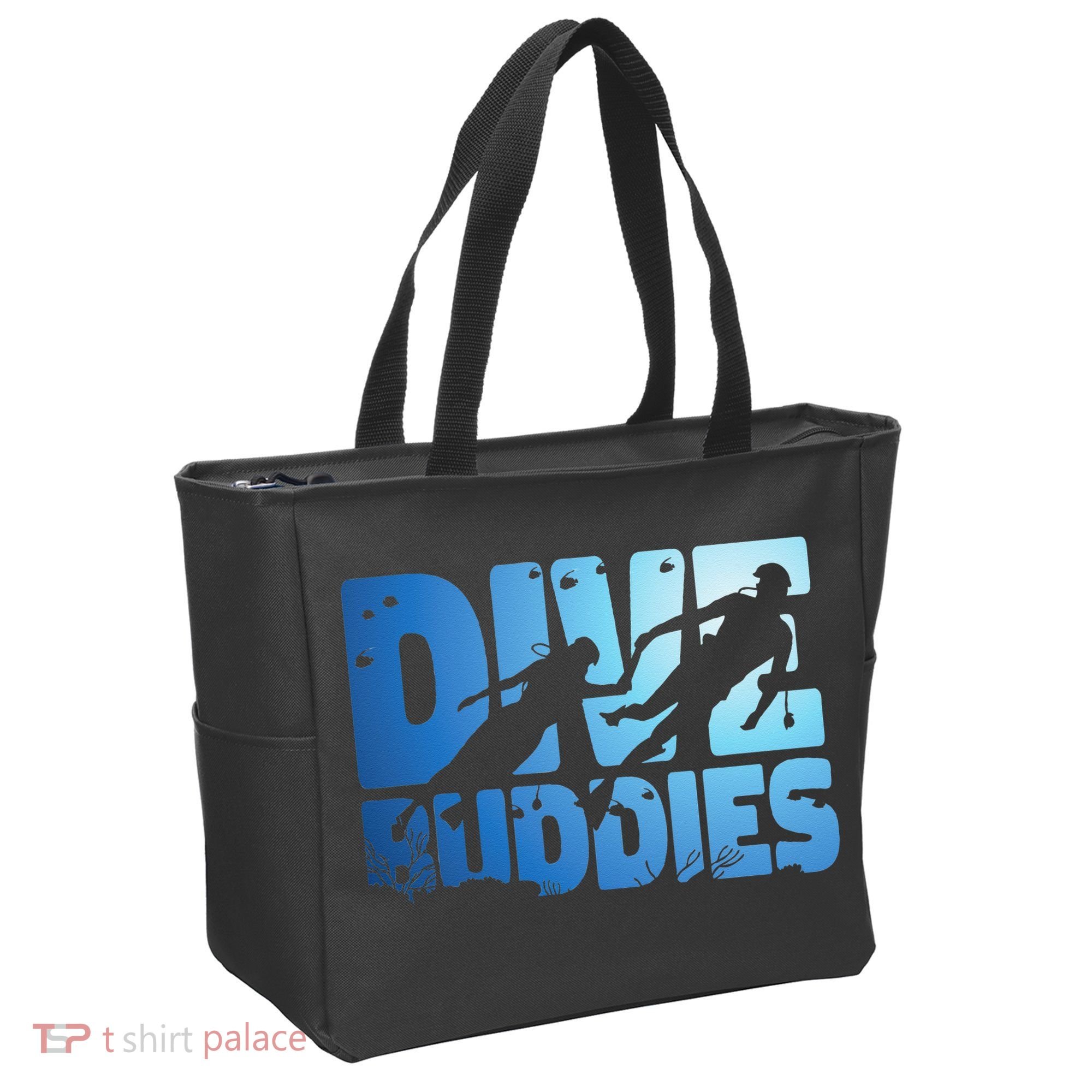 Scuba Diving Diver Dive Buddies Tote Bag