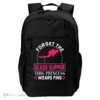 Scuba Diving Diver Forget Glass Slipper Princess Fins Backpack thumb 0