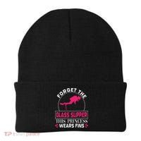 Scuba Diving Diver Forget Glass Slipper Princess Fins Beanie thumb 0