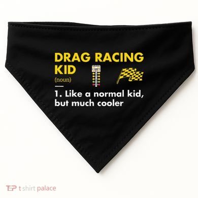 Sport Definition Drag Racing USA-Made Doggie Bandana
