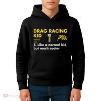 Sport Definition Drag Racing Kids Hoodie thumb 4