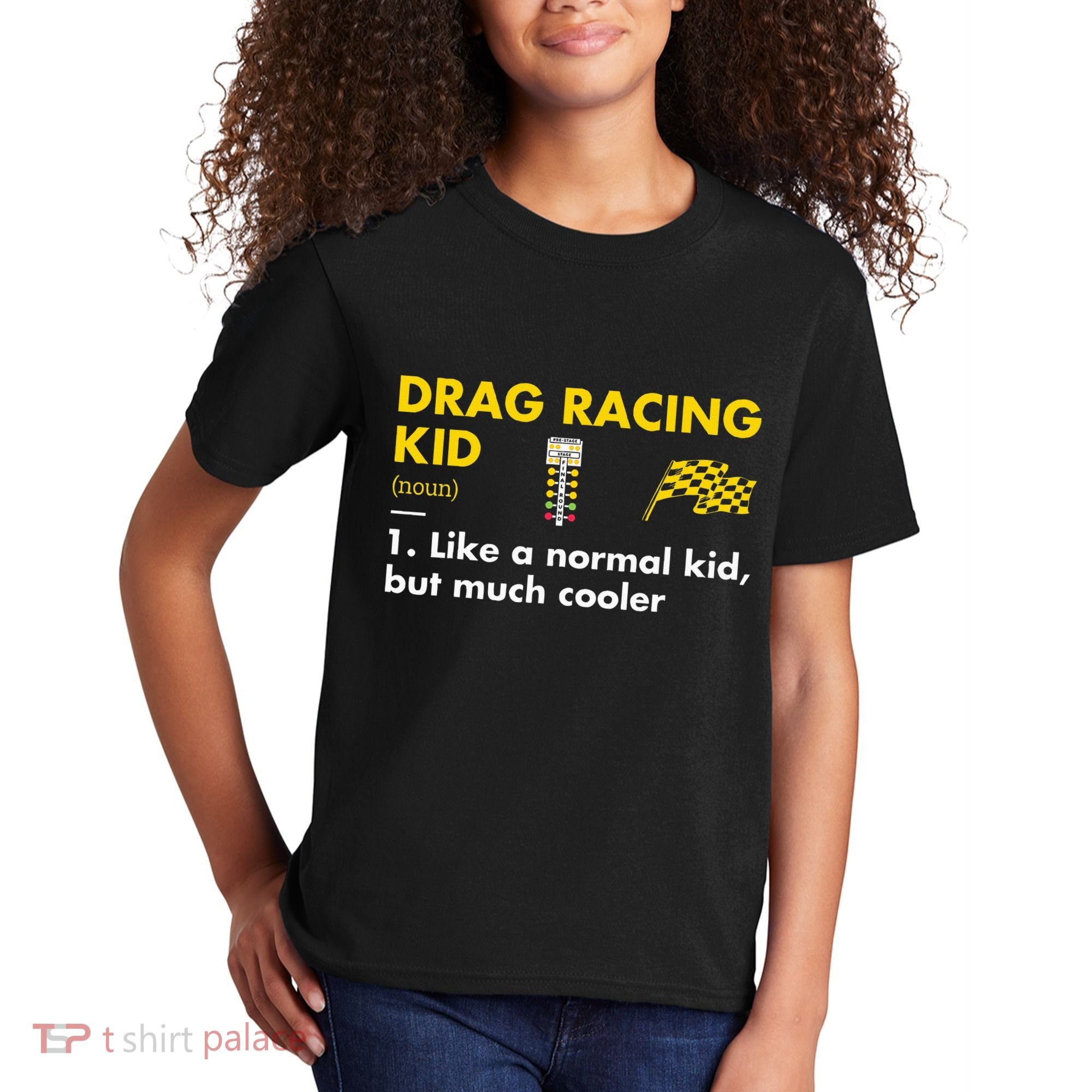 Sport Definition Drag Racing Kids T-Shirt