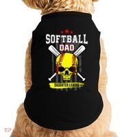 Softball Dad Daughter League Doggie Tank thumb 0