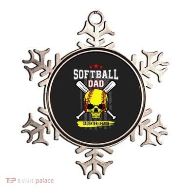 Softball Dad Daughter League Ornament