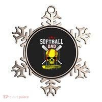 Softball Dad Daughter League Ornament thumb 0
