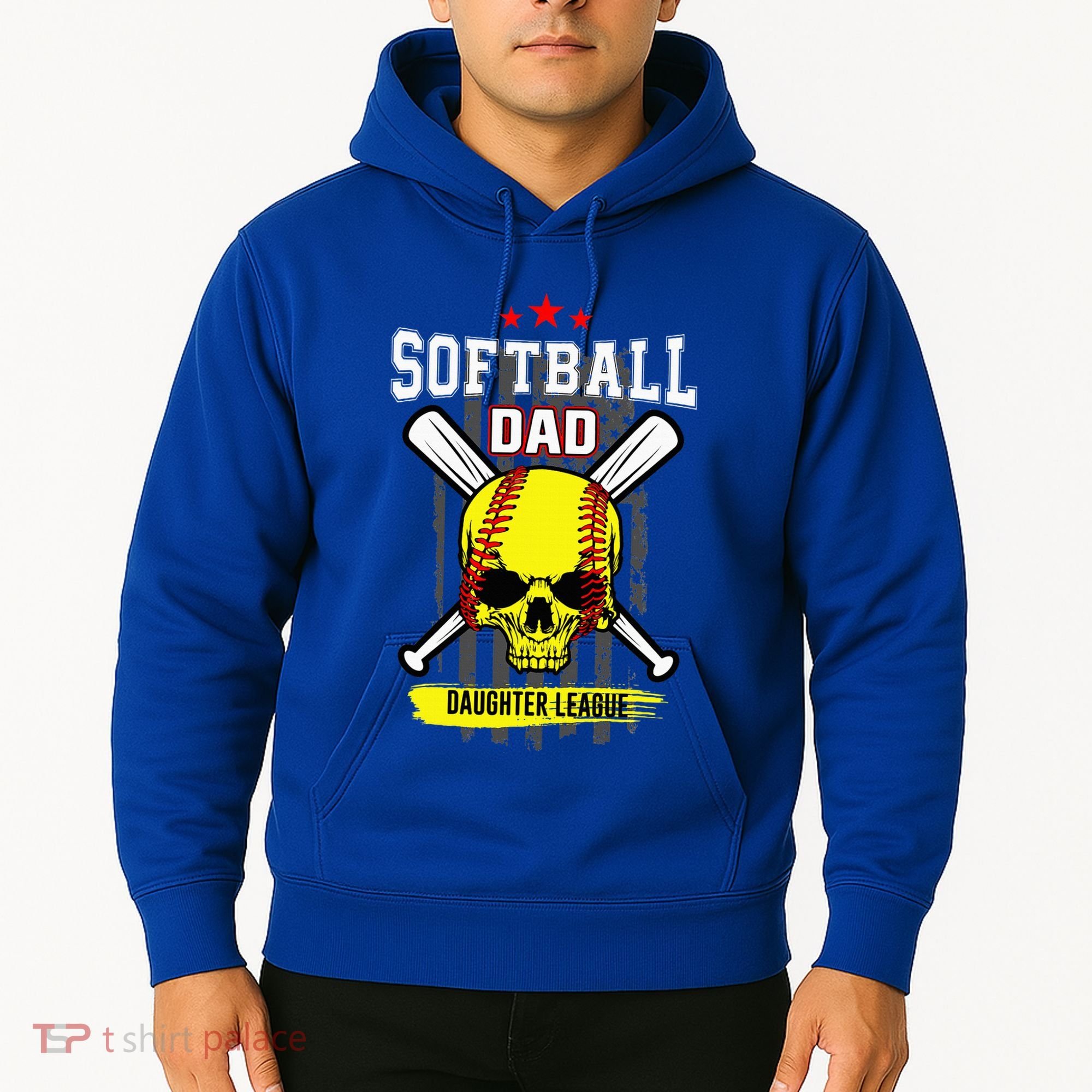 Softball Dad Daughter League Hoodie