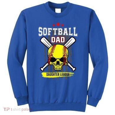 Softball Dad Daughter League Sweatshirt