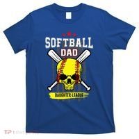 Softball Dad Daughter League T-Shirt thumb 0