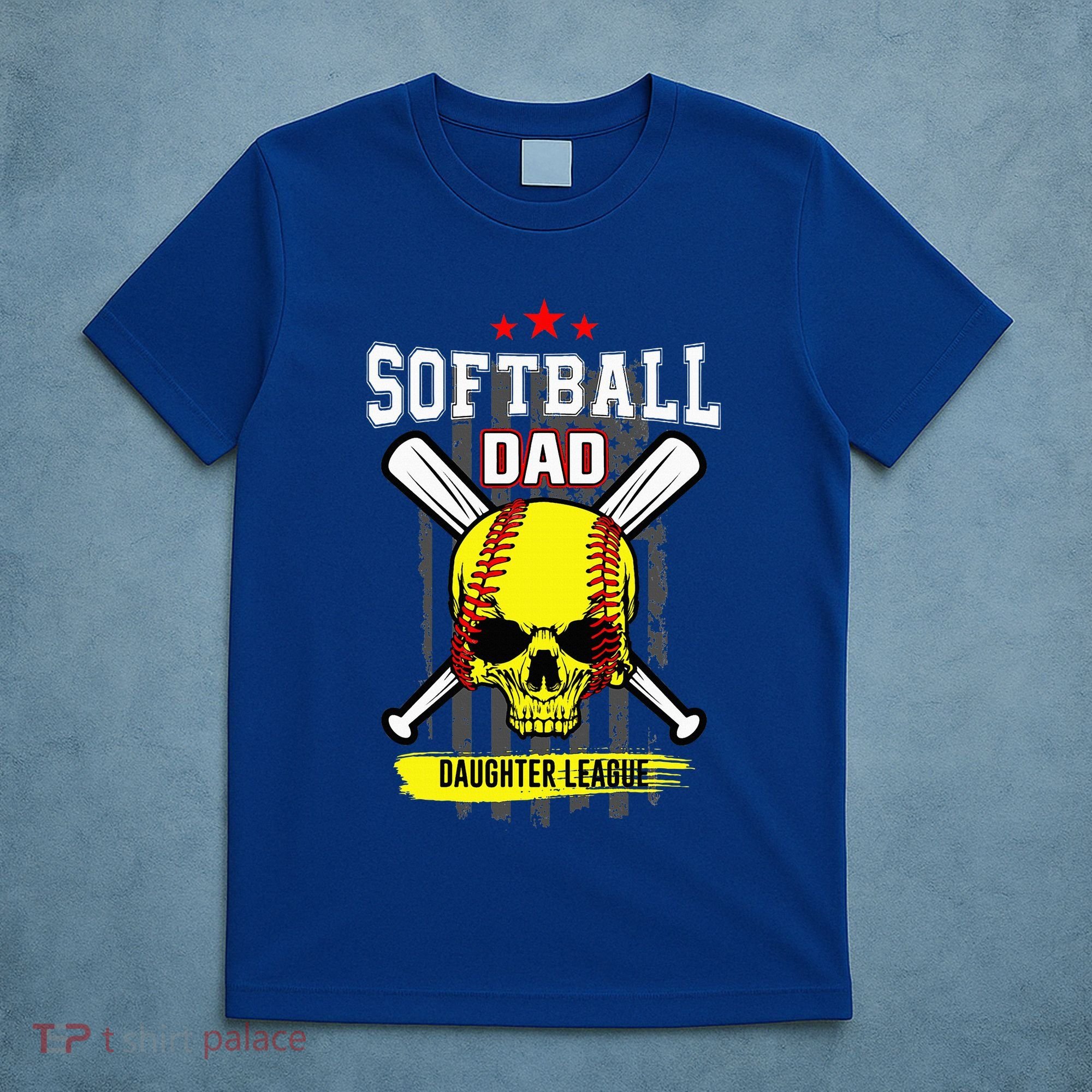 Softball Dad Daughter League T-Shirt