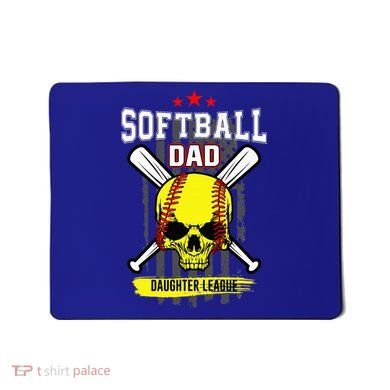 Softball Dad Daughter League Mousepad